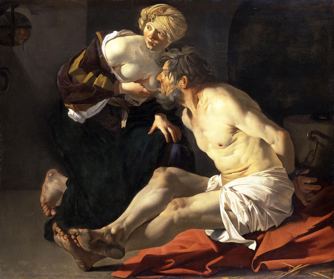 Cimon y Pero escena de lactofilia